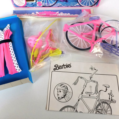 Barbie Dress & Go Mountain Bike Set 1991 new, Mattel