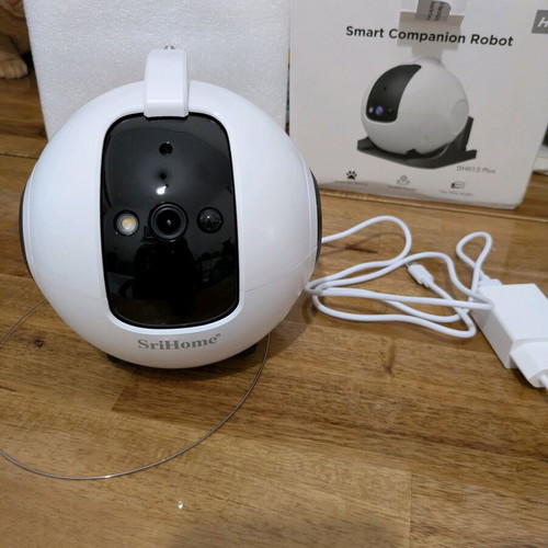 SriHome DH013 4MP HD Smart Pet Camera WiFi Mobile Robot new