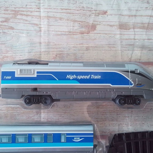 City Train High-Speed Toy like new with light sound and accessories