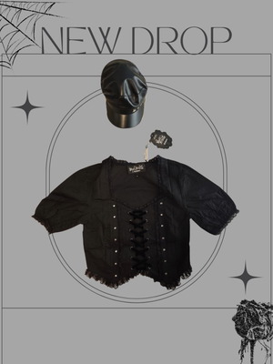 Killstar x It's Black Friday Ethelred Top new with tags