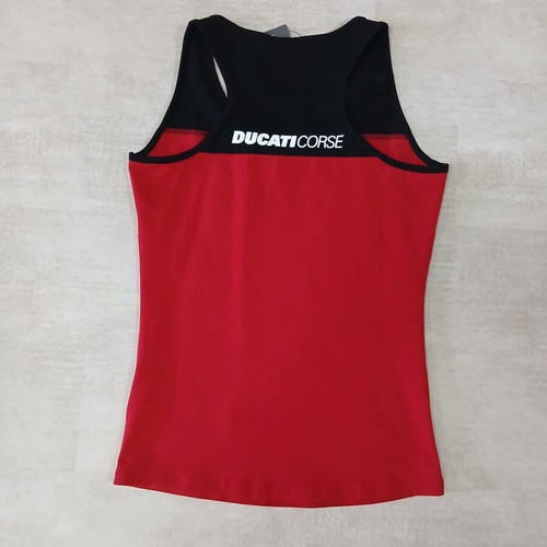 Ducati women's tank top new, size M, cotton blend