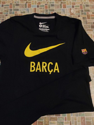 Nike Performance FCB Barca Tee black like new, size S