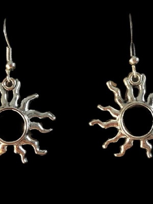 sun earrings