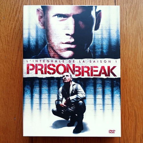 Prison Break Season 1 DVD used, 6 discs, no Greek subtitles