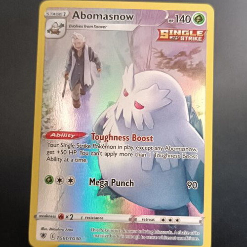 Abomasnow TG01/TG30 SWSH10: Astral Radiance Pokemon TCG new