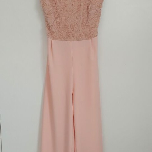 Enzzo jumpsuit nude-pink size Small like new