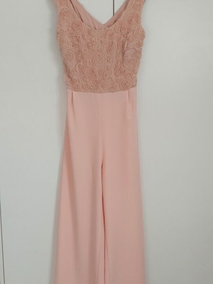 Enzzo jumpsuit nude-pink size Small like new