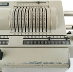 Original Odhner calculator used, functional