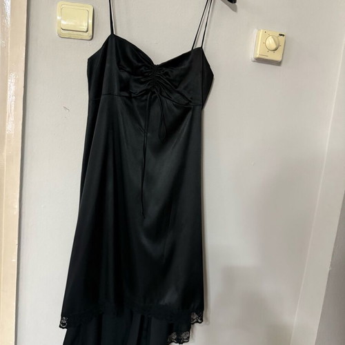 Black evening dress like new, size M