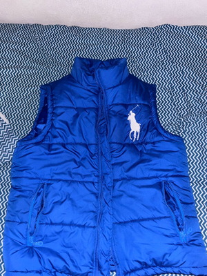 Polo by Ralph Lauren ανδρικό καπιτονέ αμάνικο μπουφάν σε μπλε, XL