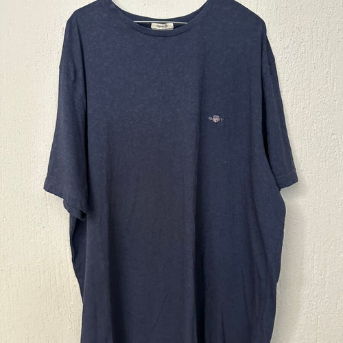 Gant men's cotton t-shirt like new, size 3XL, navy blue