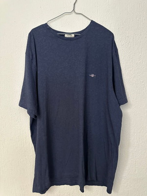 Gant men's cotton t-shirt like new, size 3XL, navy blue