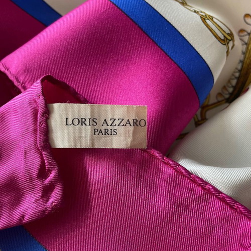 Silk scarf LORIS AZZARO Paris like new