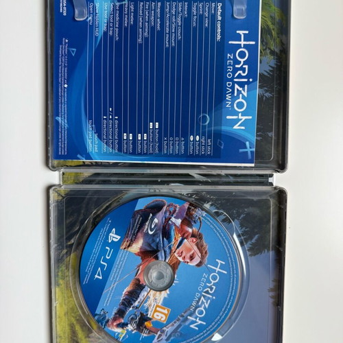 Horizon Zero Dawn and Horizon Zero Dawn Forbidden West Limited Edition like new for PS4