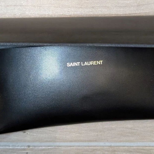 Saint Laurent Sunglasses Case new black with cloth