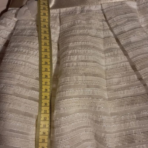 Mayoral baby dress like new, 12 months, beige with gold details