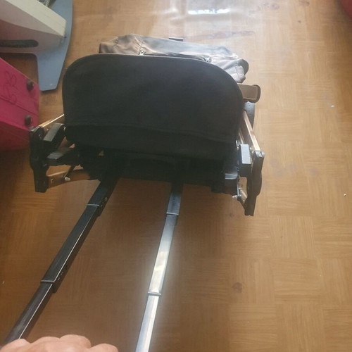 Lorelli Myla stroller used, lightweight foldable with 5-point safety belt