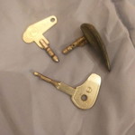 Old BMW motorcycle general switch keys used