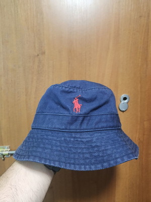 Καπέλο τύπου ιδιοτκά Polo Ralph Lauren unisex μέγεθος Μ καινούργιο, μπλε