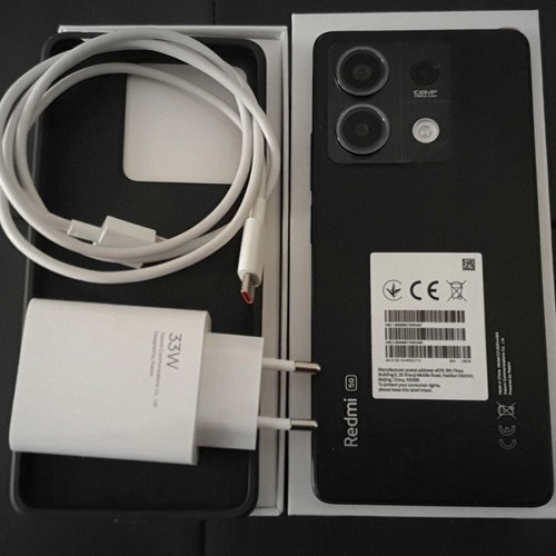 Redmi Note 13 5G like new, black, 128GB, Android, dual SIM