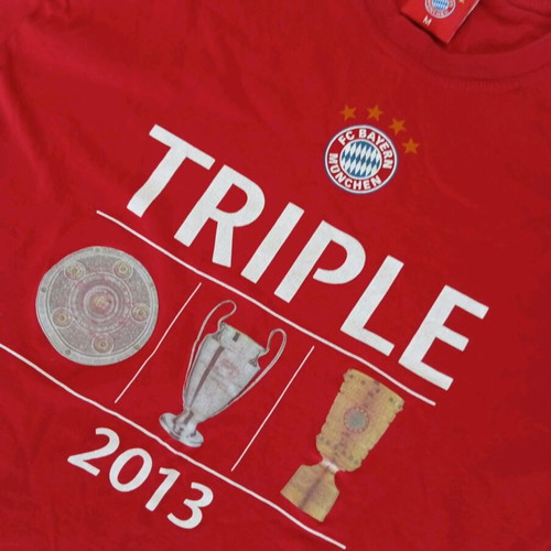 Bayern Munich Triple Graphic Tee collectible shirt like new