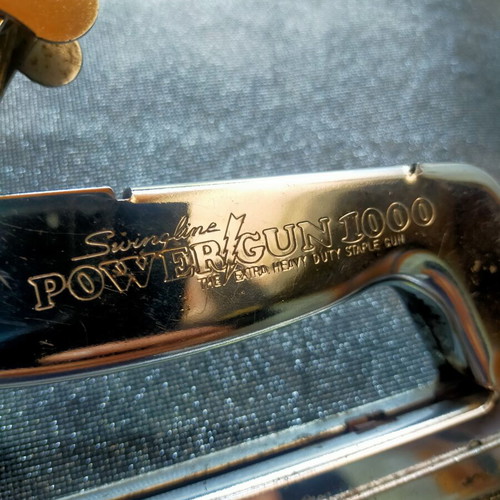 Power Gun 1000 staple gun used, made in USA