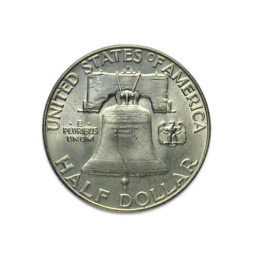 Silver USA Half Dollar 1963 used