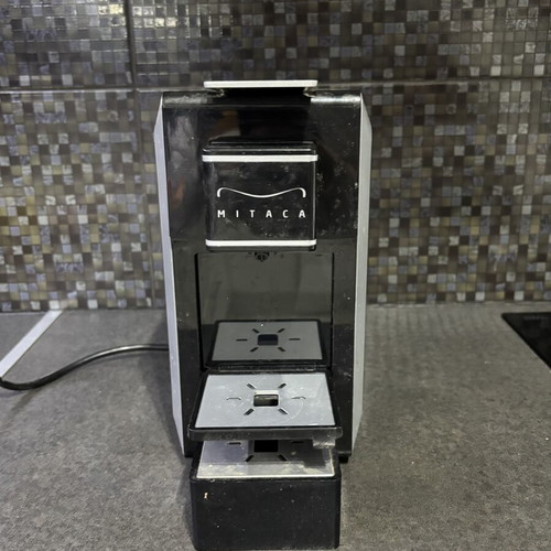 Mitaca espresso machine used, black, compatible with illy capsules