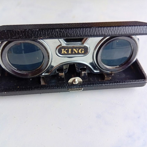 King Folding Binoculars used