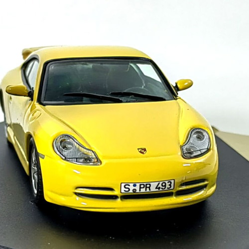 Porsche 996 911 C2 3.6 GT3 1998 Yellow Diecast Model New