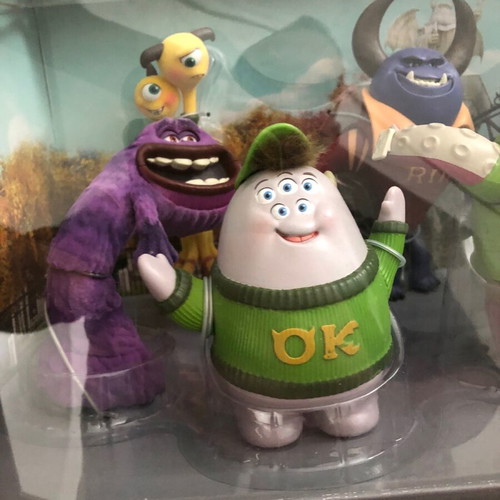 Monsters University Deluxe 10 Figure Set Like New