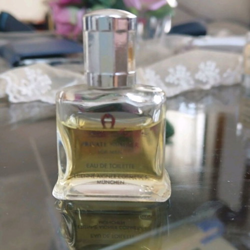Vintage miniature perfume collection used, set of 9 authentic bottles