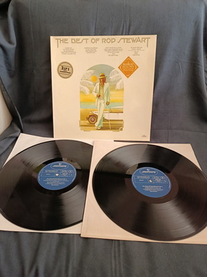 The Best of Rod Stewart 2× Vinyl LP used, rock compilation