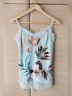 Blue blouse like new, size S