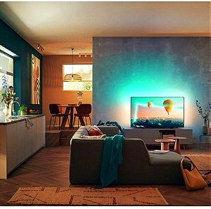 Android TV Philips Smart Τηλεόραση 65" 4K UHD LED 65PUS8007/12 Ambilight HDR (2022) σφραγισμένη, εγγύηση επίσημης Ελληνικής αντιπροσωπείας, απόδειξη αγοράς μεγάλης Ελληνικής αλυσίδας