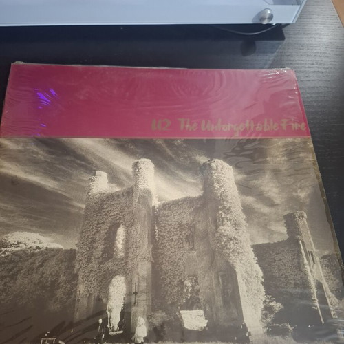 U2 The Unforgettable Fire 1984 vinyl record