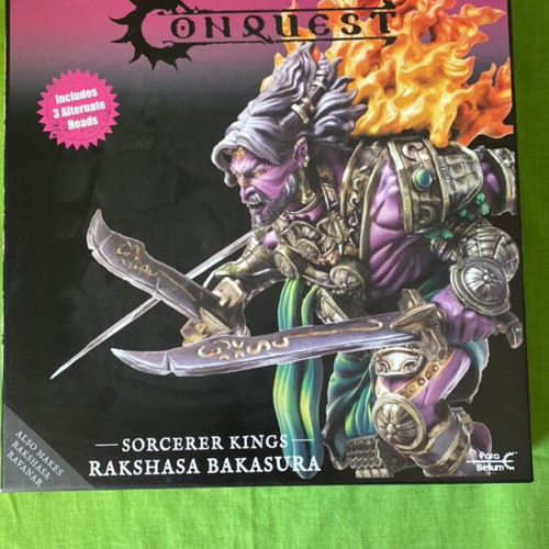 Conquest Sorcerer Kings Rakshasa Bakasura figure