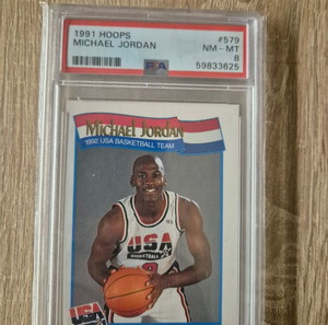 Michael Jordan PSA 8