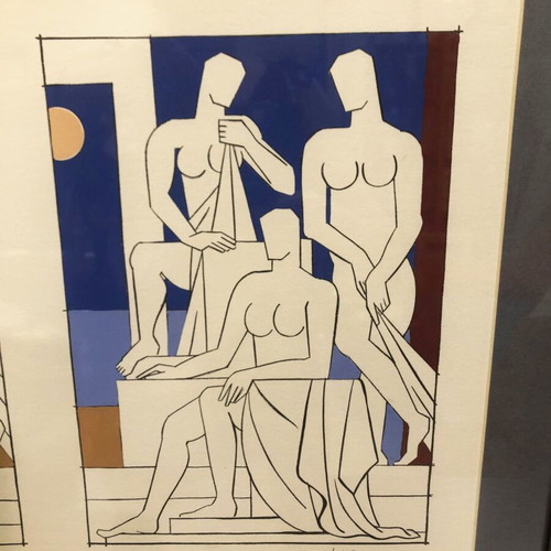 M. Kalogirou Lithograph Signed and Numbered, Like New