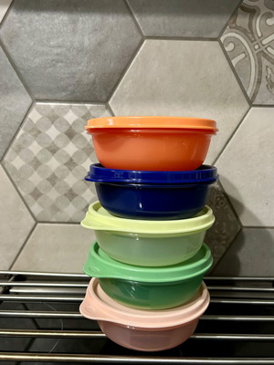 Tupperware Modular Mini set of 5 pieces 300ml new