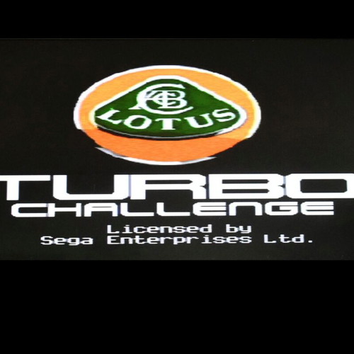 Lotus Turbo Challenge Sega Mega Drive racing game used, good to very good