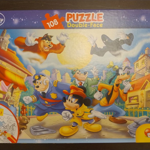 Disney Puzzle Df Plus 108 Pieces Mickey Mouse new
