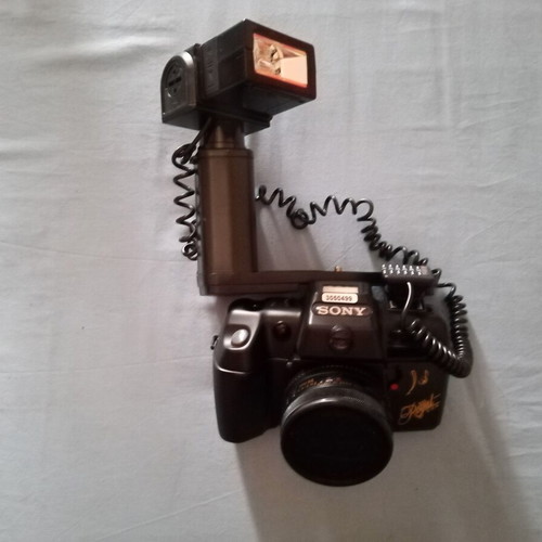 Sony Big Royal vintage analog camera with flash, like new