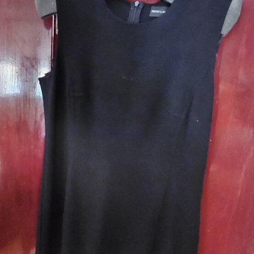 Rena Lange dress used, black, made in Italy, genuine wool, size M