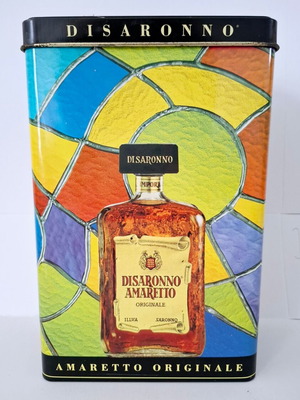 Disaronno vintage μεταλλικό κουτί μεταχειρισμένο
