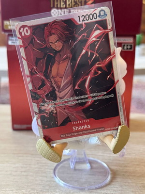 One Piece TCG Shanks OP09-004 κάρτα καινούργια