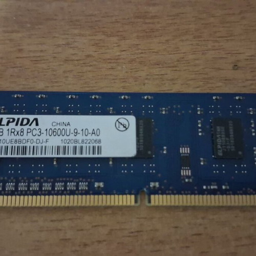 Elpida DDR3 RAM 1GB 1333MHz PC3-10600U like new