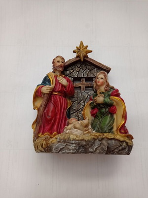 Christmas decorative nativity scene used, very good condition
