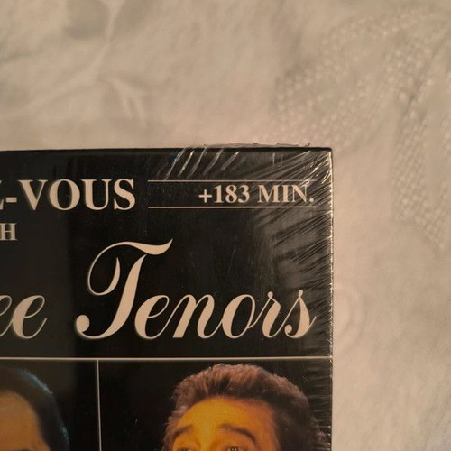 CDs with classic hits of the three most famous tenors new, 3 discs