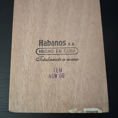Juan Lopez Selección No.1 Cabinet wooden cigar box vintage 2009 empty